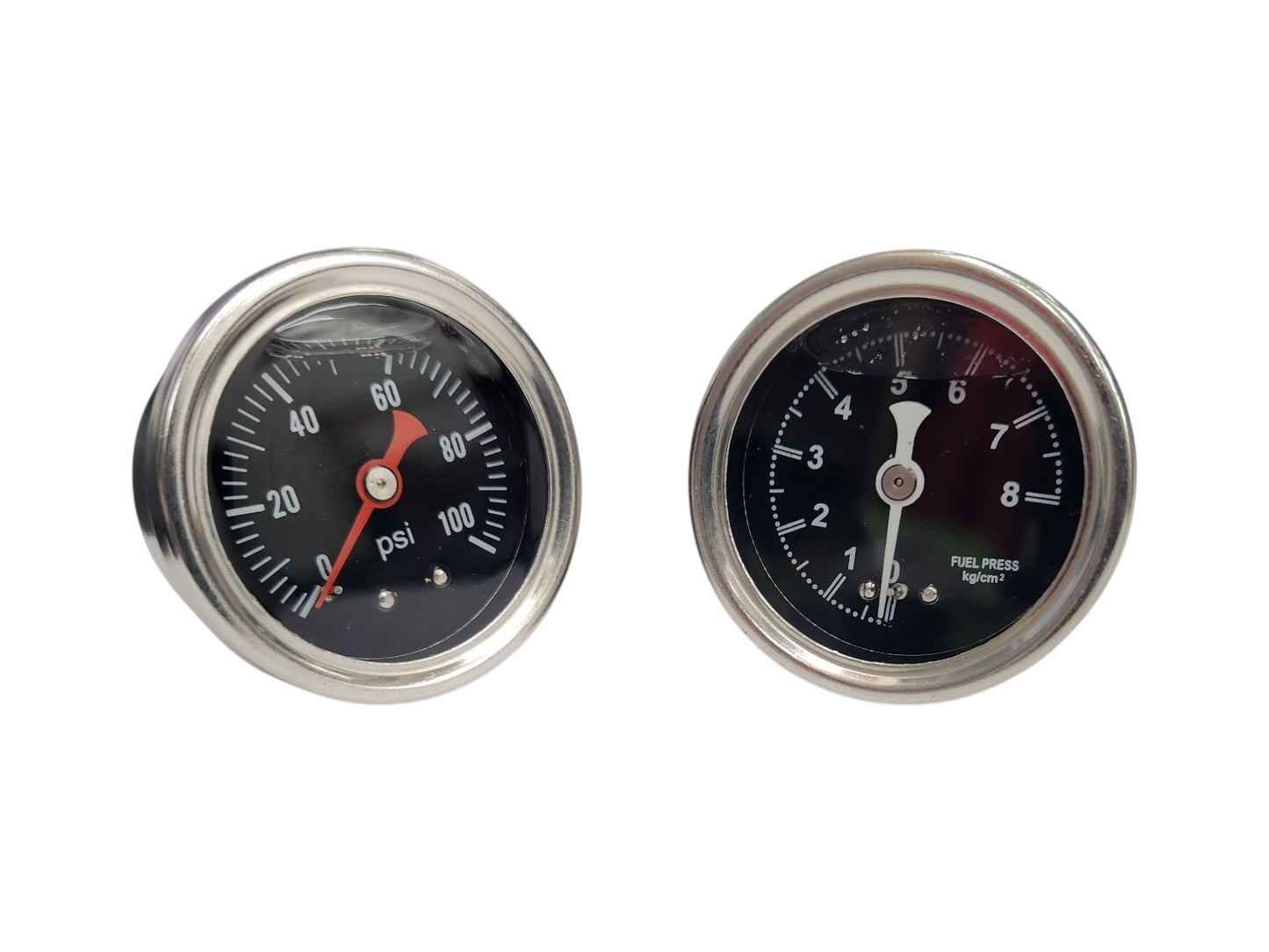 Polttoaineen Painemittari Nestevaimennettu 8 Bar