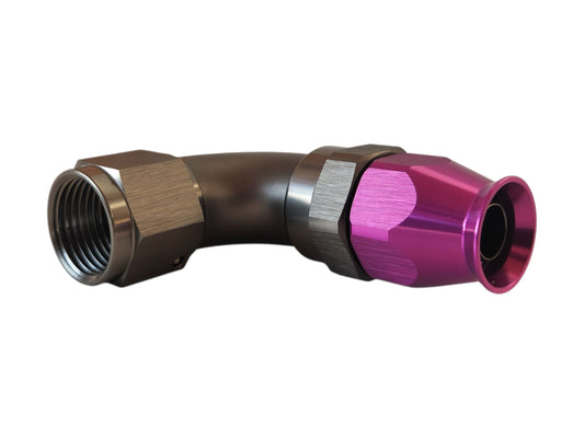 AN10 Kiristysmutteri (PTFE teflon liittimeen) - Purple