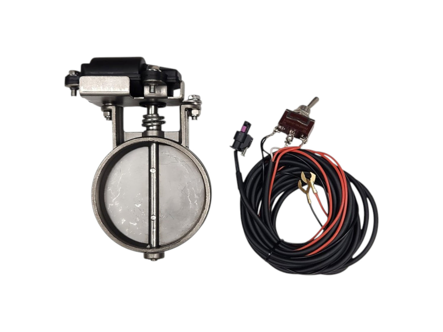 Sähköinen Pakoputken Läppä Katkaisijalla (2'')