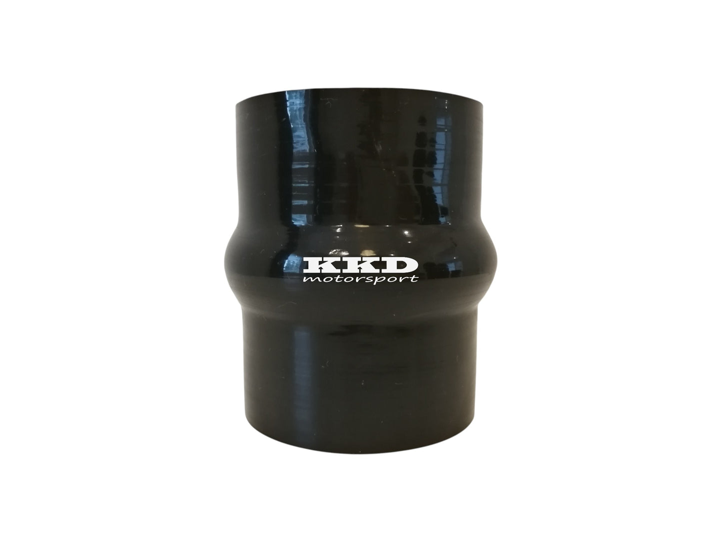 Silikoni Suora Jousto (101,6mm) Musta