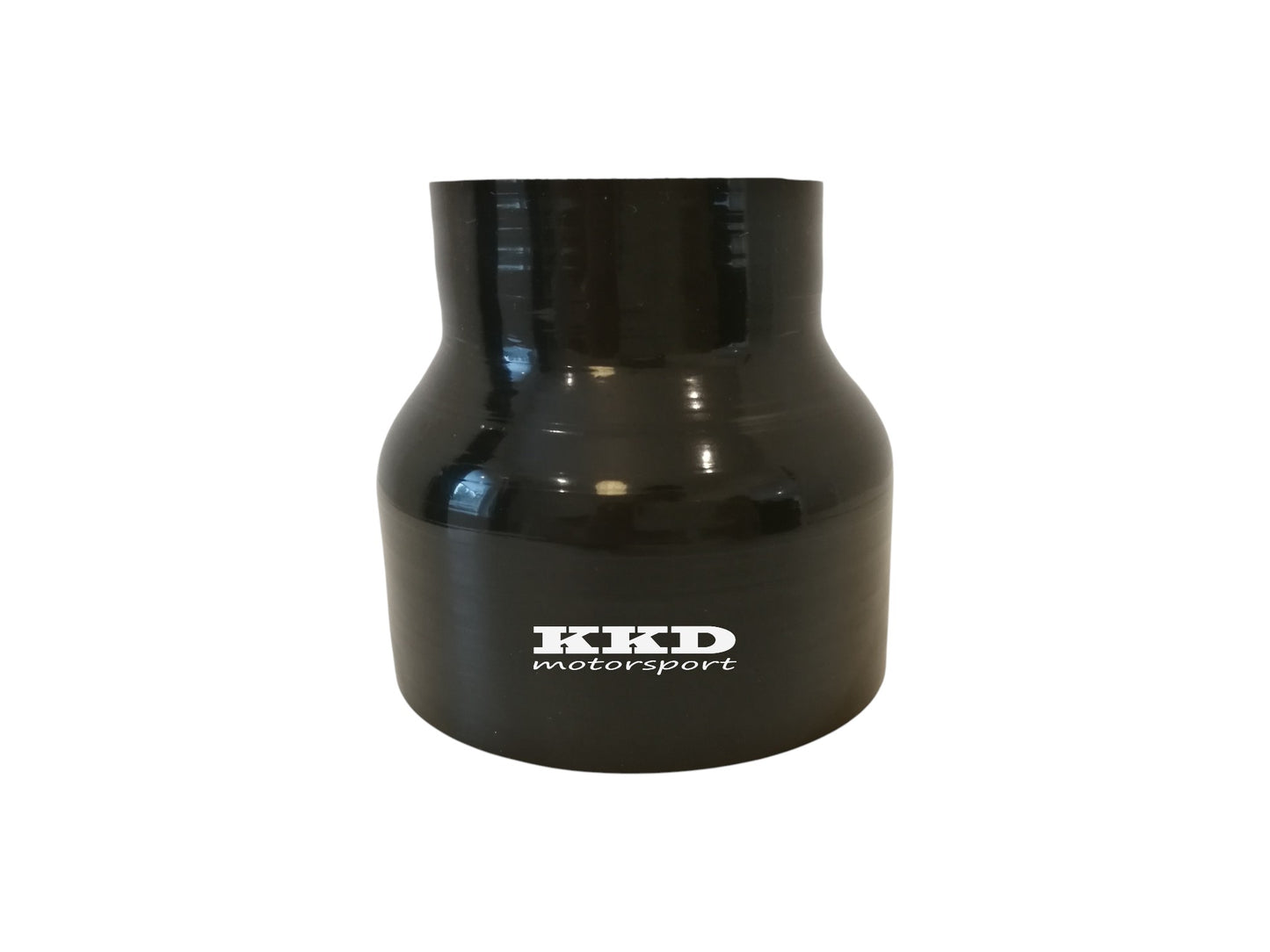 Silikoni Supistaja Suora (76,1 - 88,9mm) Musta