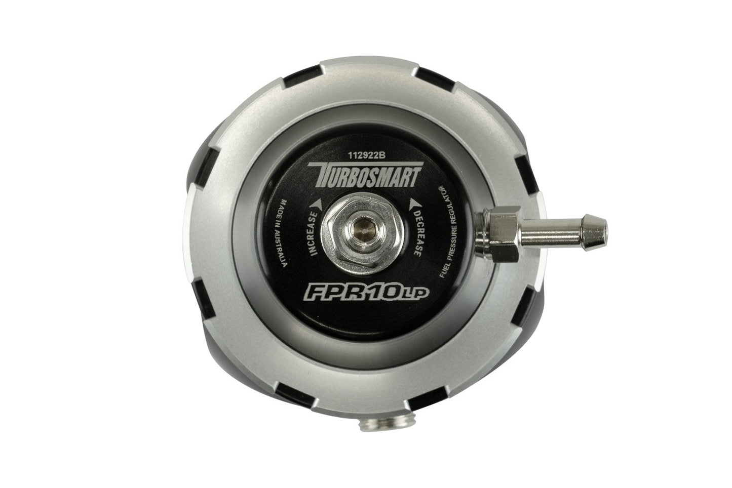 Turbosmart - FPR10 Low Pressure (LP) Polttoaineen Paineensäädin -10AN (Black)