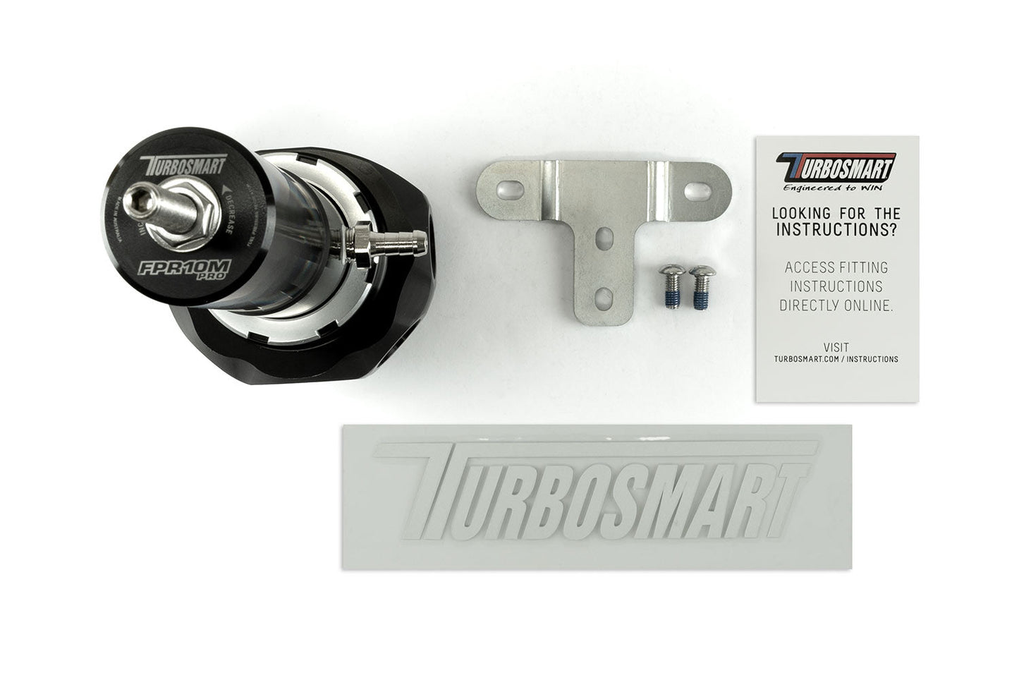 Turbosmart - FPR10 Pro M 5 Port Mechanical Pump Suit -10AN (Black)