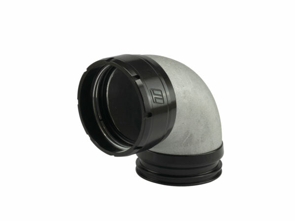 Turbosmart - LockSleeve Turbo Adapter Compressor Outlet 2.50″ to 90 Elbow Vibrant 2.50″