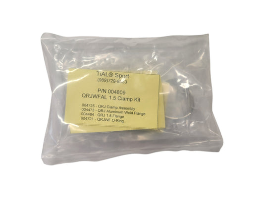 TiAL Sport - QRJ BOV Off Valve 1.5'' Clamp Kit - Aluminum Weld Flange