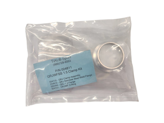 TiAL Sport - QRJ BOV Off Valve 1.5'' Clamp Kit - Stainless Steel Weld Flange