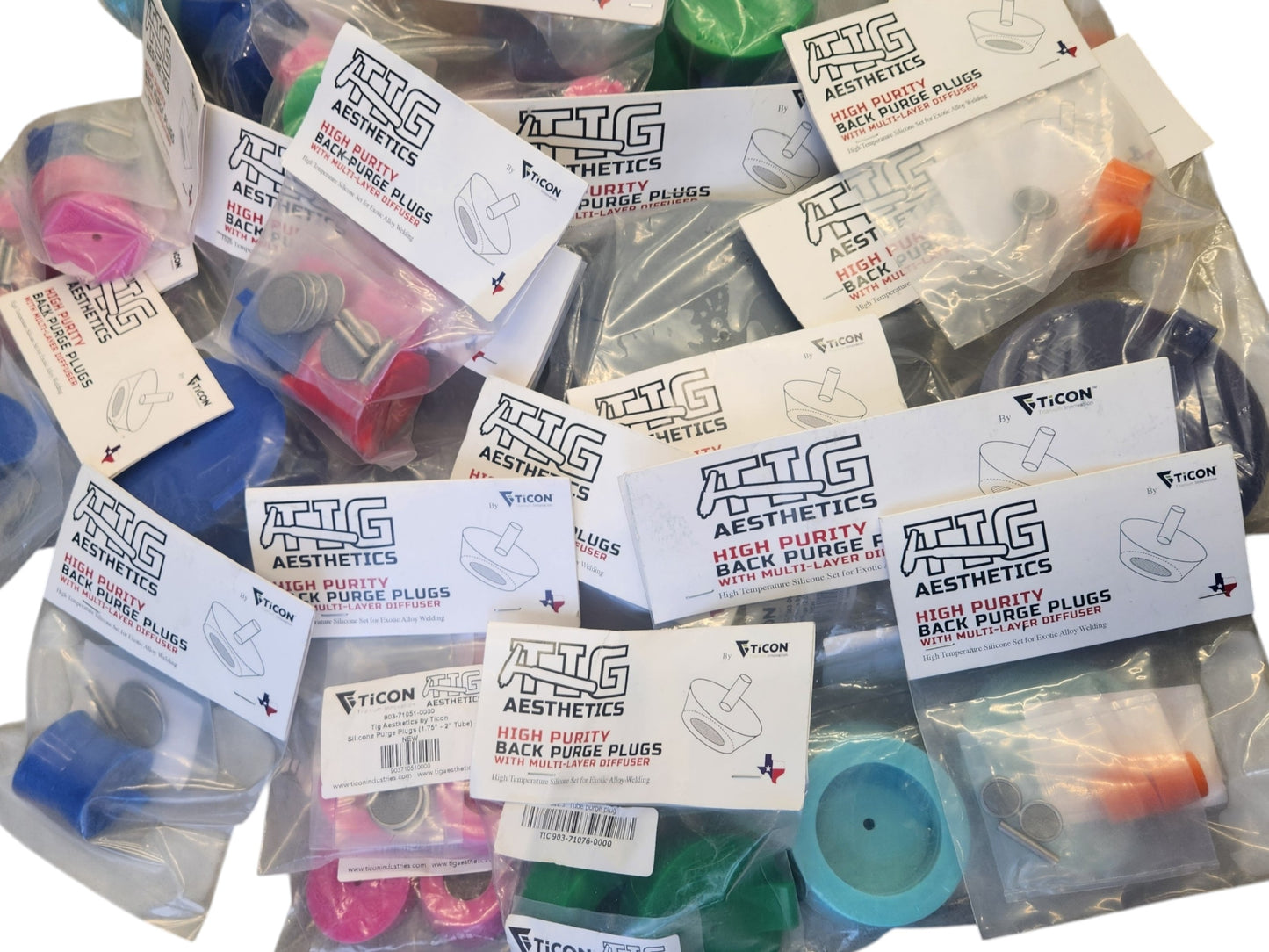 Ticon Silikoniset Juurikaasutulpat (1" Tube) 2kpl