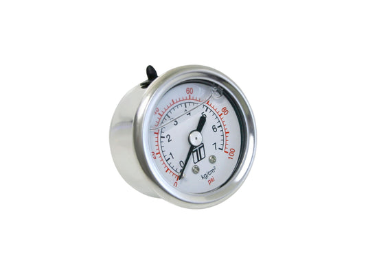 Turbosmart Gauge 0-100psi - Liquid Filled Suit FPR & OPR Series