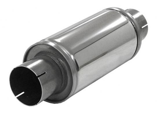 Simons Äänenvaimennin 3" / 76,2mm Turbonett L=250mm, AISI 304 RST