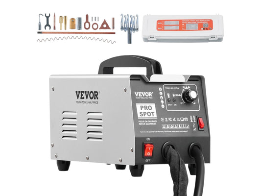 VEVOR Pro Spot Pistehitsauslaite 1.8kW + Lommokorjaussarja