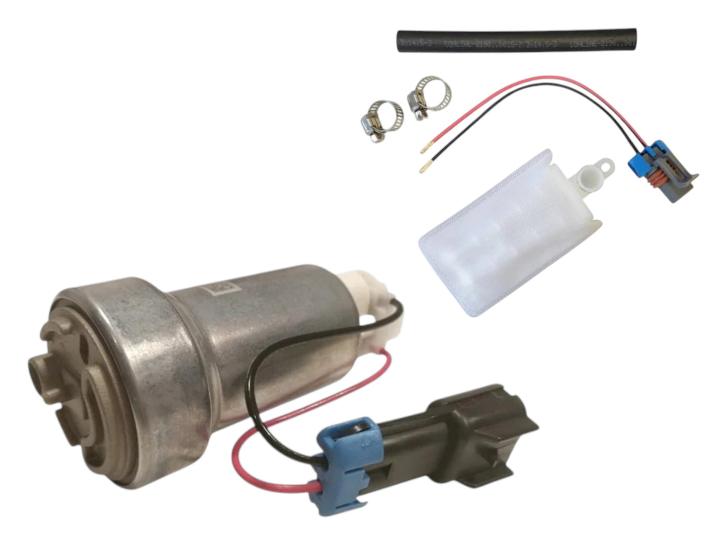 Walbro Hellcat 525LPH Polttoainepumppu (Universal E85 Ethanol) + Asennussarja (1)