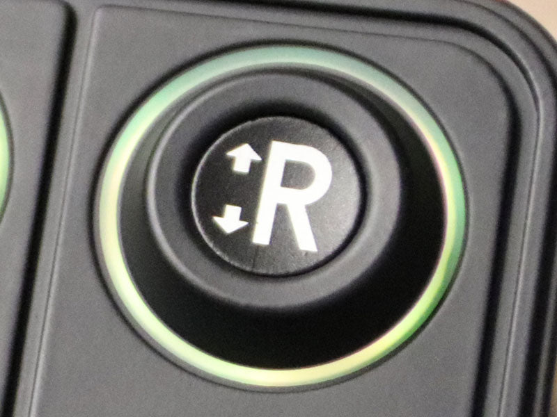 Height control right - icon CAN keypad