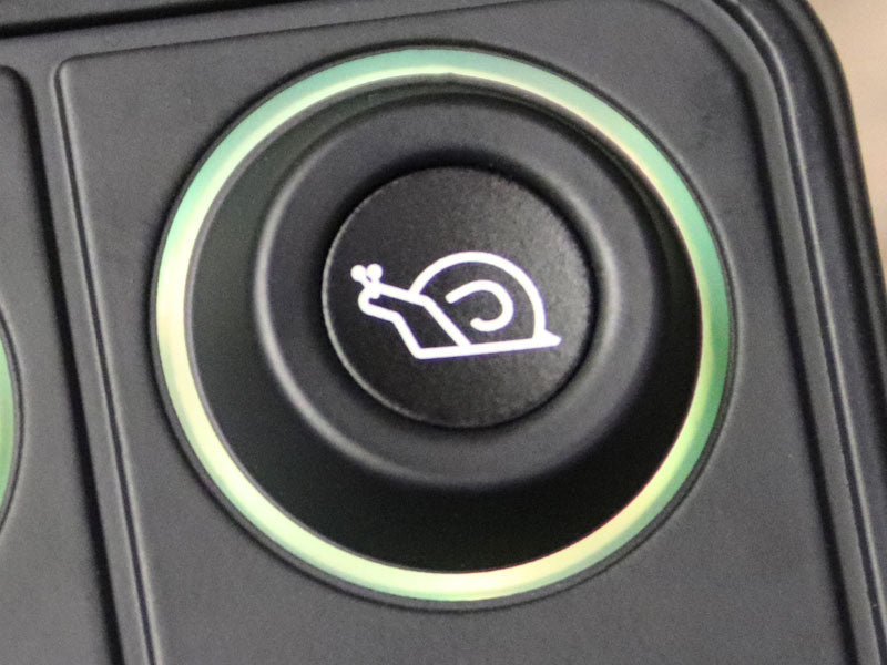 Slow speed - icon CAN keypad