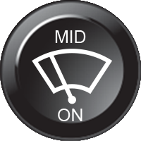 Mid wiper on (15mm CAN Näppäimistö Icon)