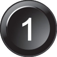 Number 1 (15mm CAN Näppäimistö Icon)