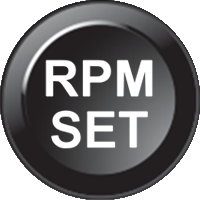 Revolution per minute (rpm) set (15mm CAN Näppäimistö Icon)