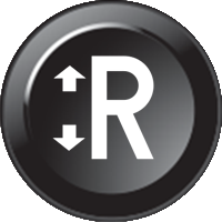 Height control right (15mm CAN Näppäimistö Icon)