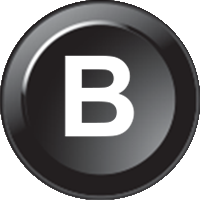 Letter “B” (15mm CAN Näppäimistö Icon)