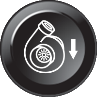 Turbo boost down (15mm CAN Näppäimistö Icon)
