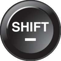Shift – (15mm CAN Näppäimistö Icon)