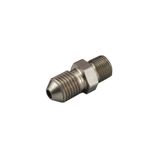 Turbosmart - 1/8" NPT to -4AN male - Stainless Steel