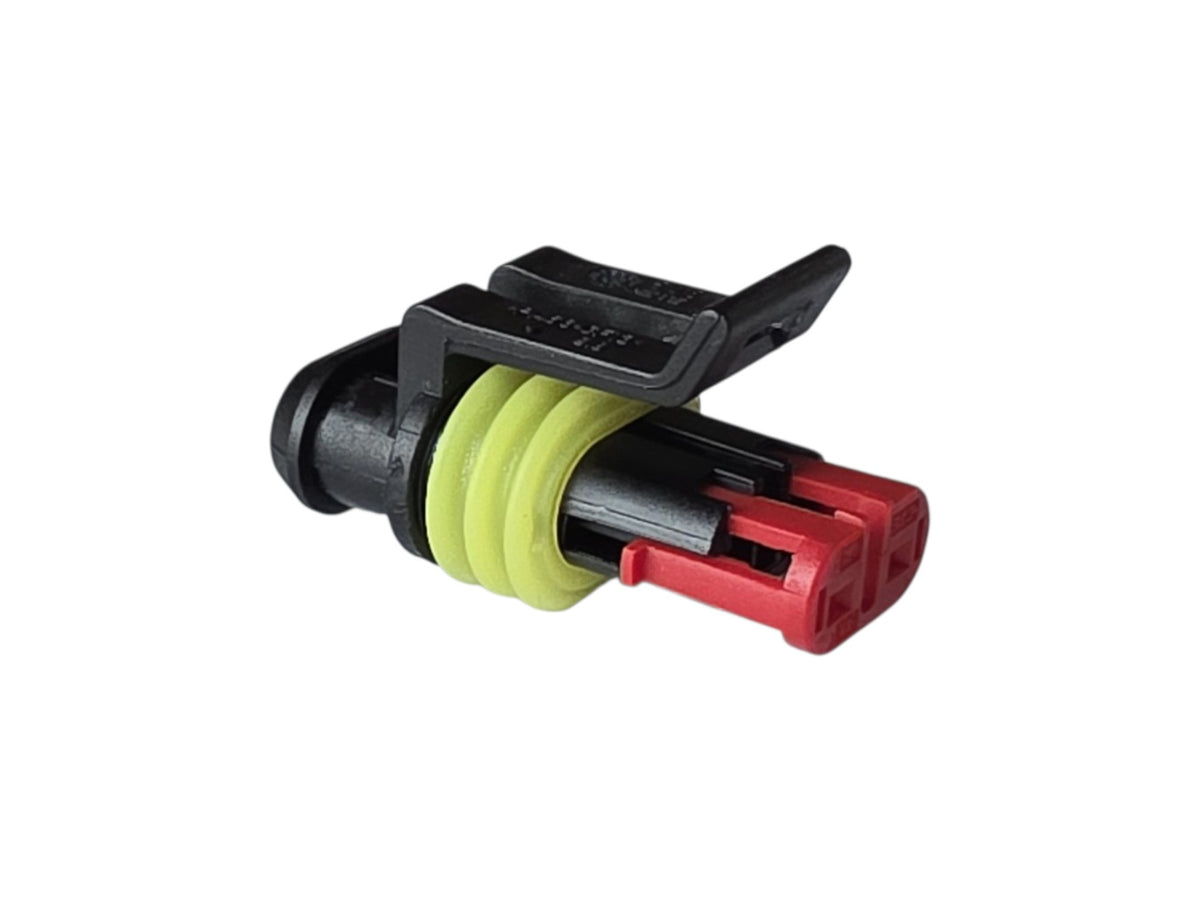 AMP Superseal 1.5 2-napainen Liitin Naaras