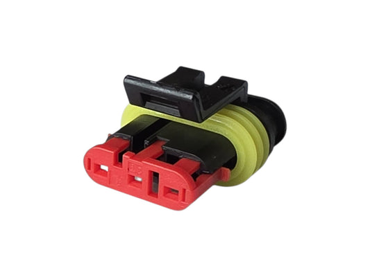 AMP Superseal 1.5 3-napainen Liitin Naaras