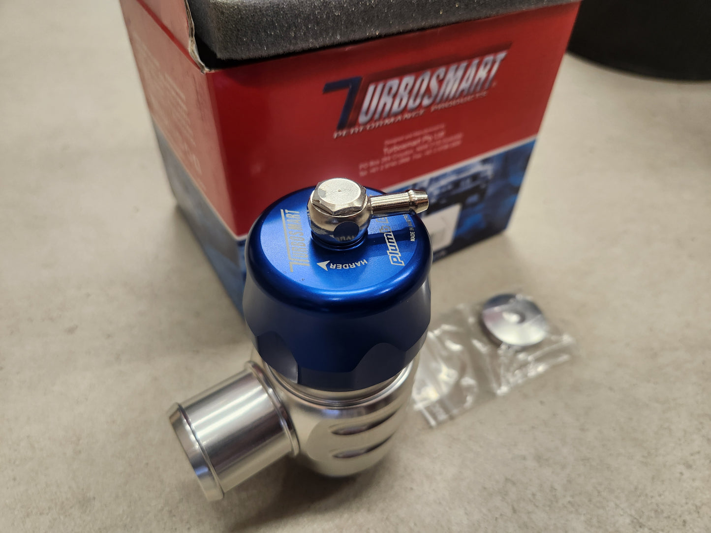 Turbosmart - Plumb Back Uni 32mm (Blue)