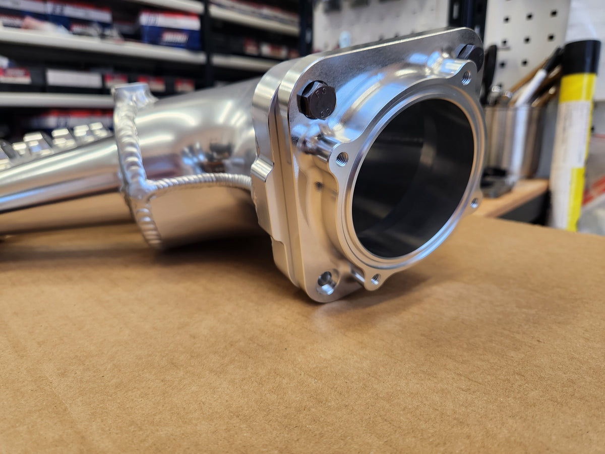 KKD motorsrpot Kaasuläpän Billet Adapterilaippa (74mm Bocch) KAKKOSLAATUINEN
