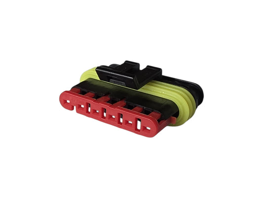 AMP Superseal 1.5 6-napainen Liitin Naaras