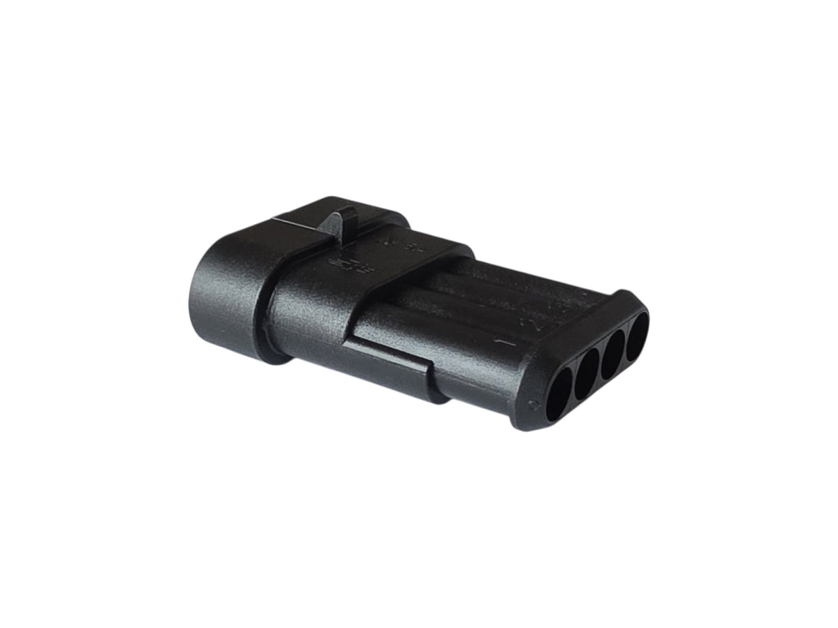 AMP Superseal 1.5 3-napainen Liitin Uros