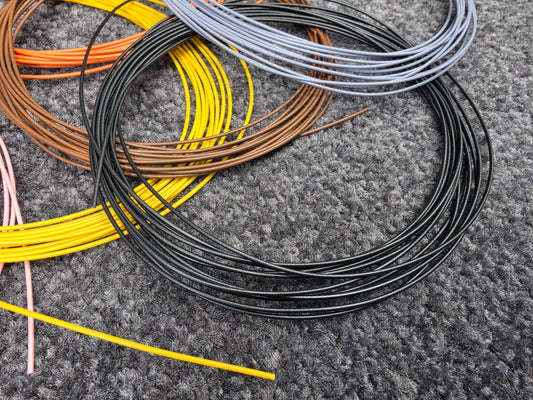 FLRY-A Ajoneuvokaapeli 0,50 mm² / Ø 1,50 mm (pituus 5m) Harmaa