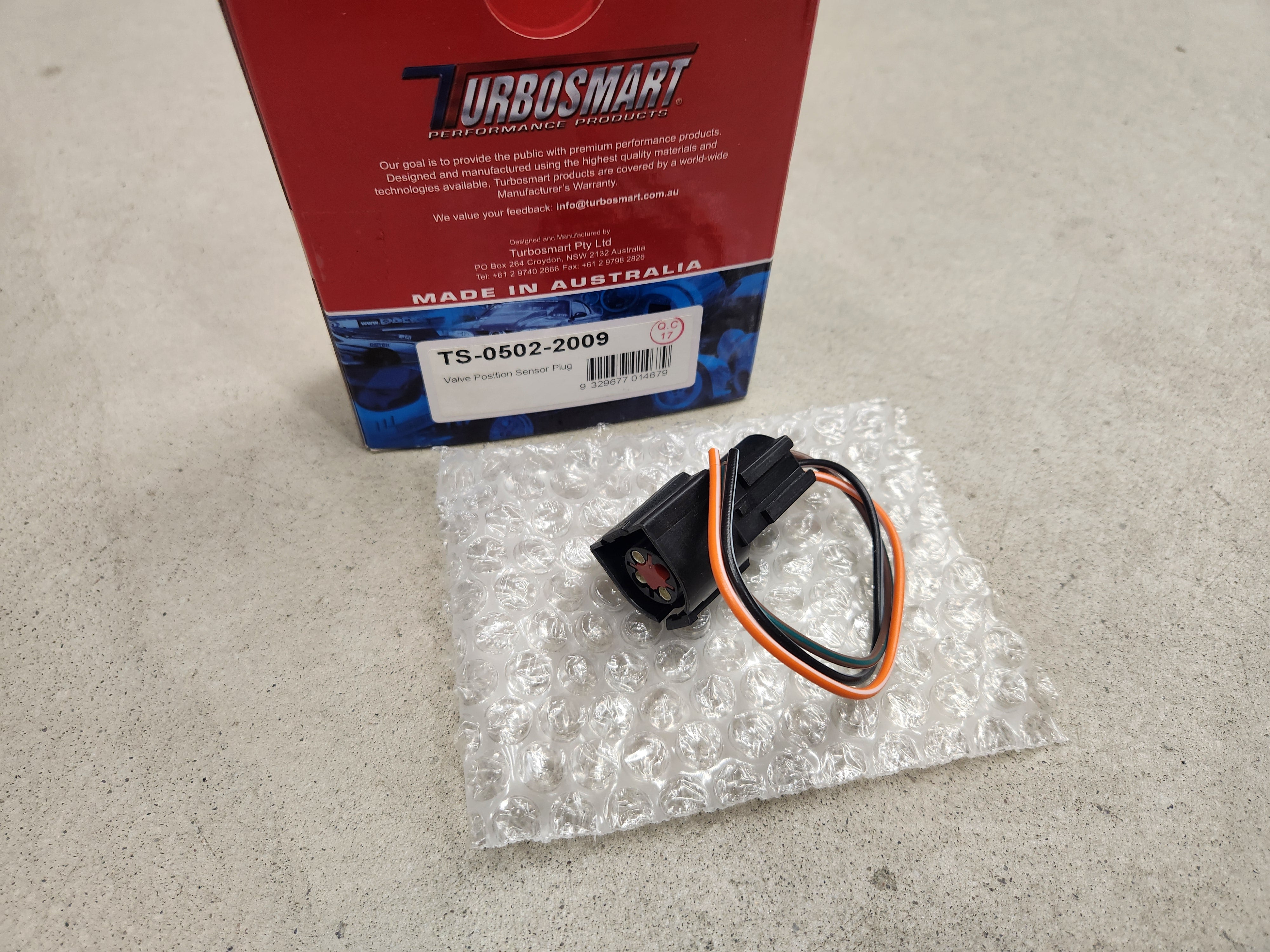 Turbosmart Wastegate Valve Position Sensor Plug – KKD motorsport