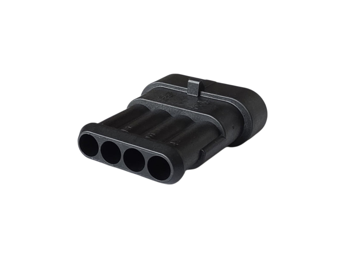 AMP Superseal 1.5 4-napainen Liitin Uros