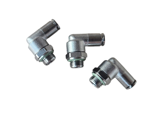 Pistoliitin 90° G1/8 (4mm letkuliitäntä)