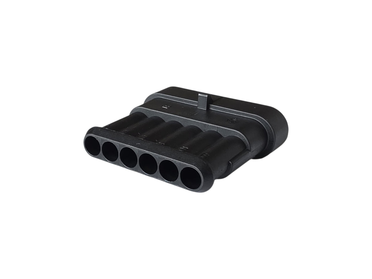AMP Superseal 1.5 6-napainen Liitin Uros