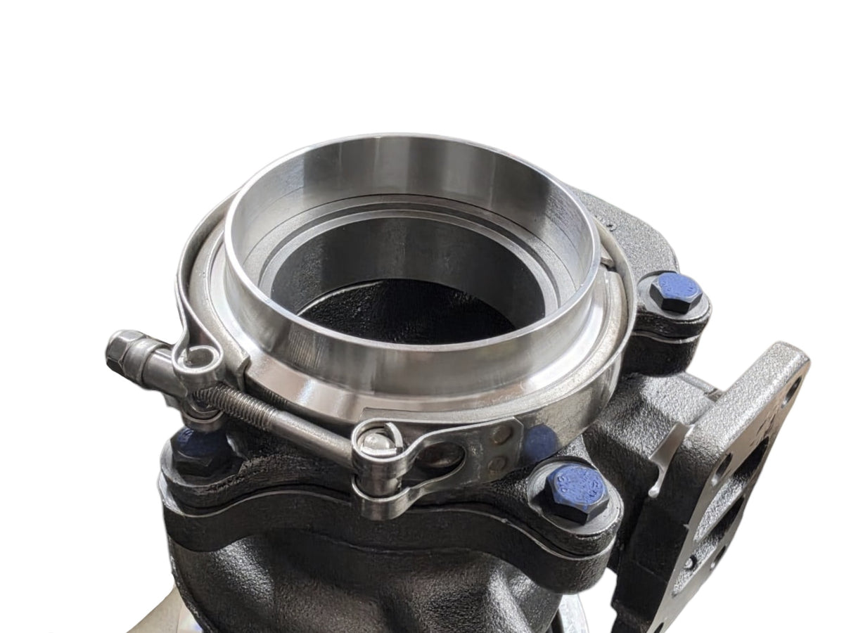 Downpipe lähtö V-Band 3,5" (Holset HE250W)