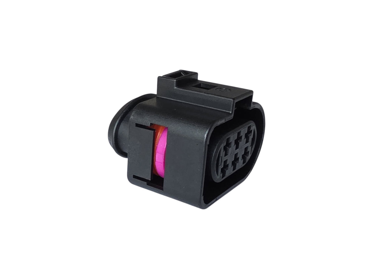 MaxxECU Connector 6-way socket housing (LSU 4.2 wideband sensor)