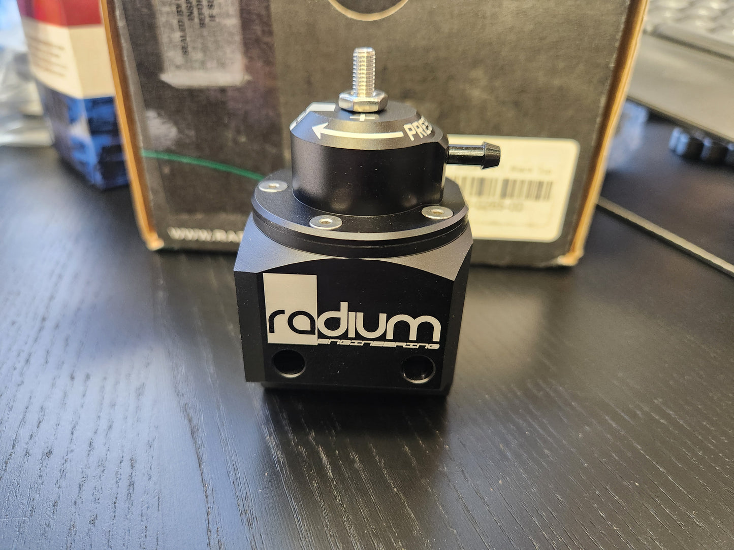 Radium Fuel Pressure Regulator Kit | 2008-2017 Subaru STI, Black Top