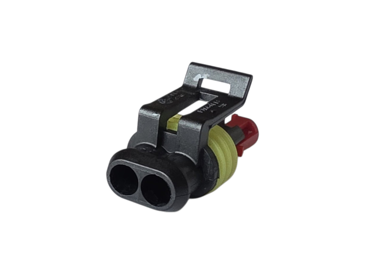 AMP Superseal 1.5 2-napainen Liitin Naaras