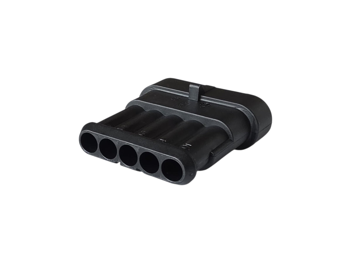 AMP Superseal 1.5 5-napainen Liitin Uros