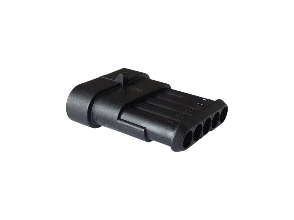 AMP Superseal 1.5 5-napainen Liitin Uros