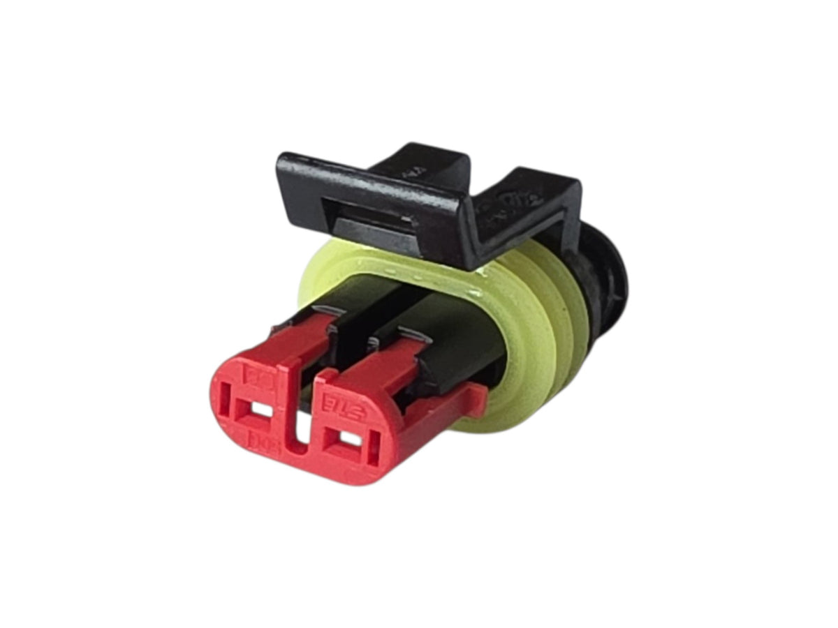 AMP Superseal 1.5 2-napainen Liitin Naaras