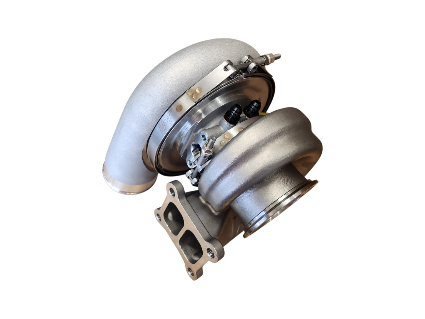 HPT F3R 7275 Water Cooled T4 Divided Inlet V-Band Discharge 1.15 A/R