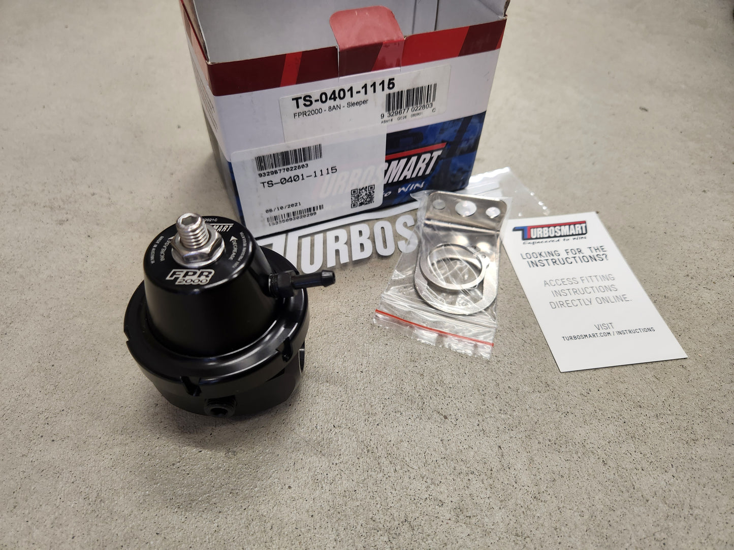 Turbosmart - FPF2000 Polttoaineen Paineensäädin (Sleeper)