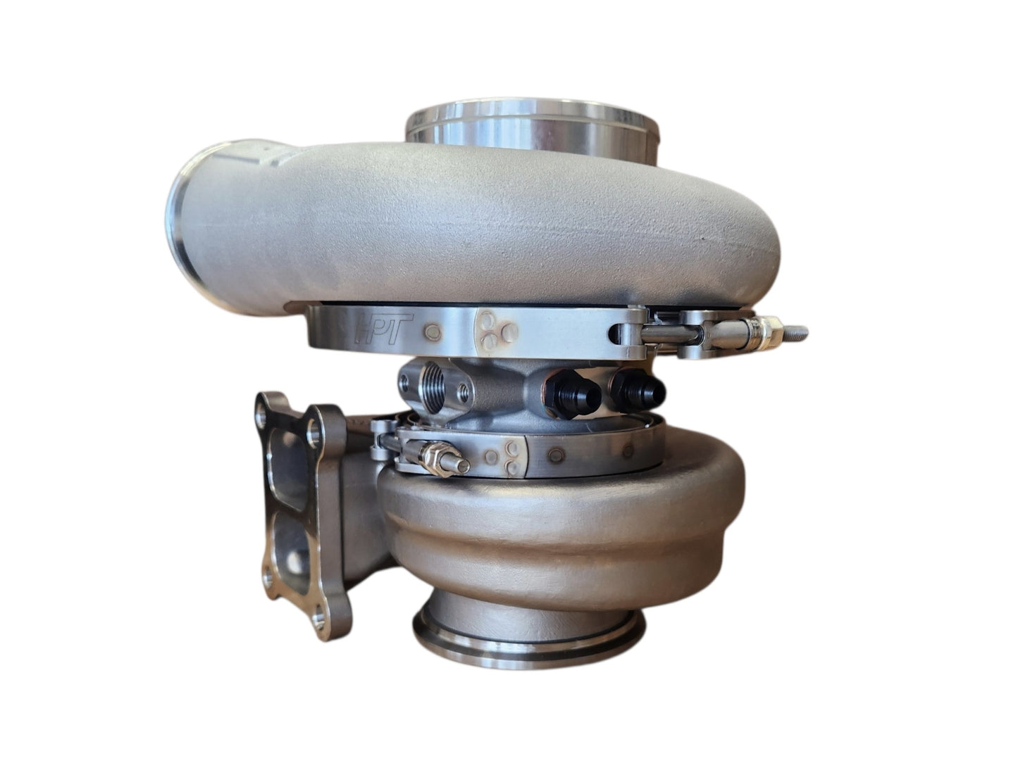 HPT F3R 7275 Water Cooled T4 Divided Inlet V-Band Discharge 1.15 A/R