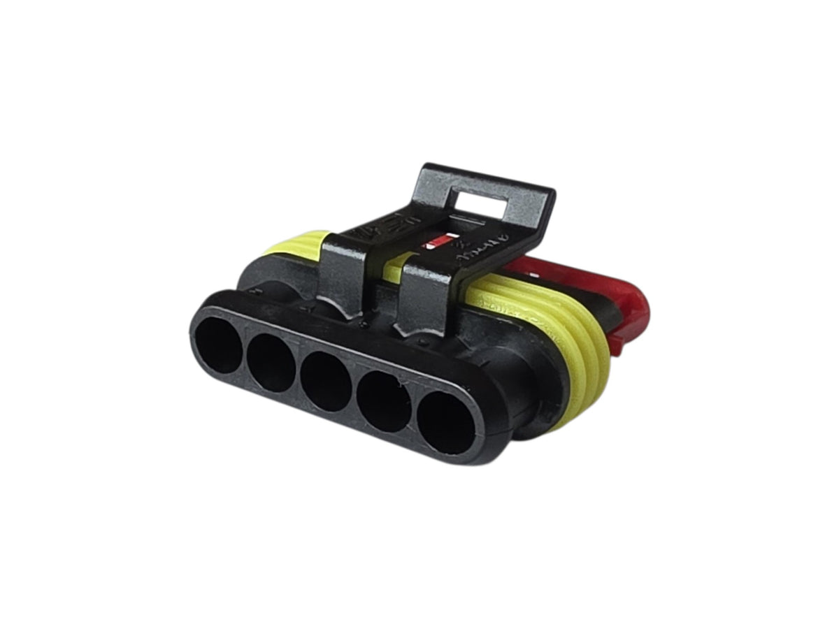 AMP Superseal 1.5 5-napainen Liitin Naaras