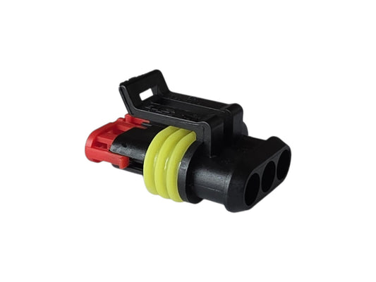 AMP Superseal 1.5 3-napainen Liitin Naaras