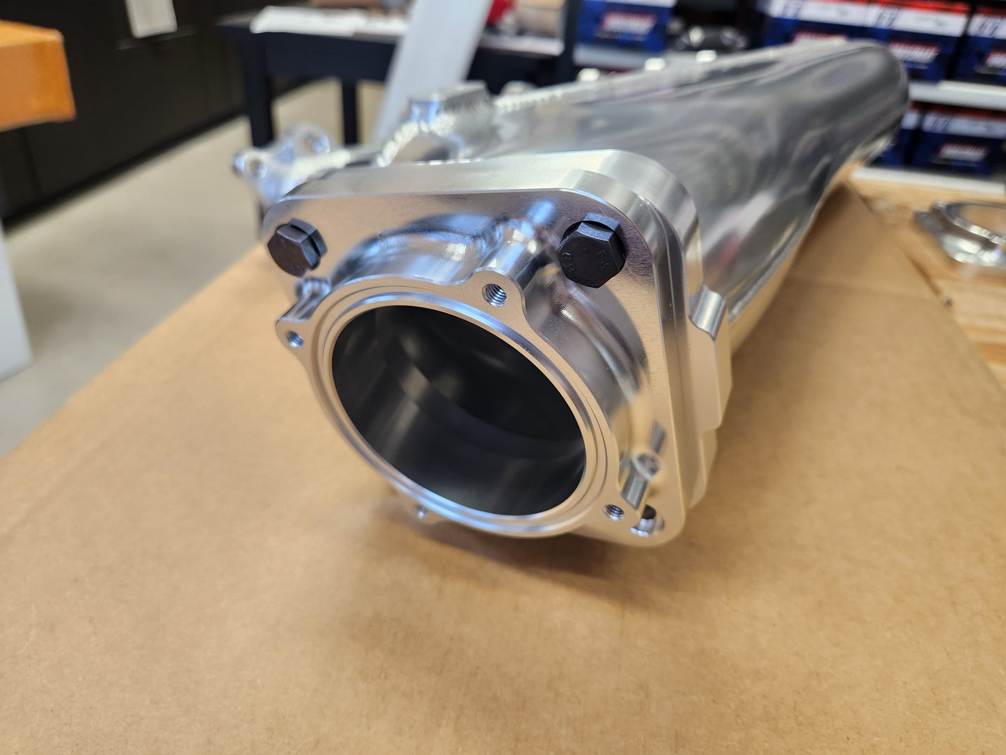 KKD motorsrpot Kaasuläpän Billet Adapterilaippa (74mm Bocch) KAKKOSLAATUINEN
