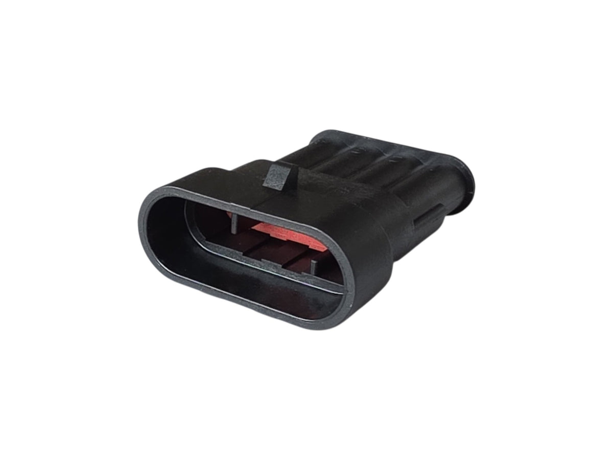 AMP Superseal 1.5 4-napainen Liitin Uros